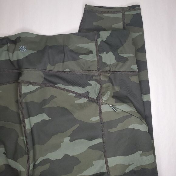 Athleta Camo Contender 7/8 Tight Size XL - Picture 7 of 12